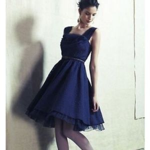 Anthropologie Sz 2 Dress "Girls from Savory" EUC